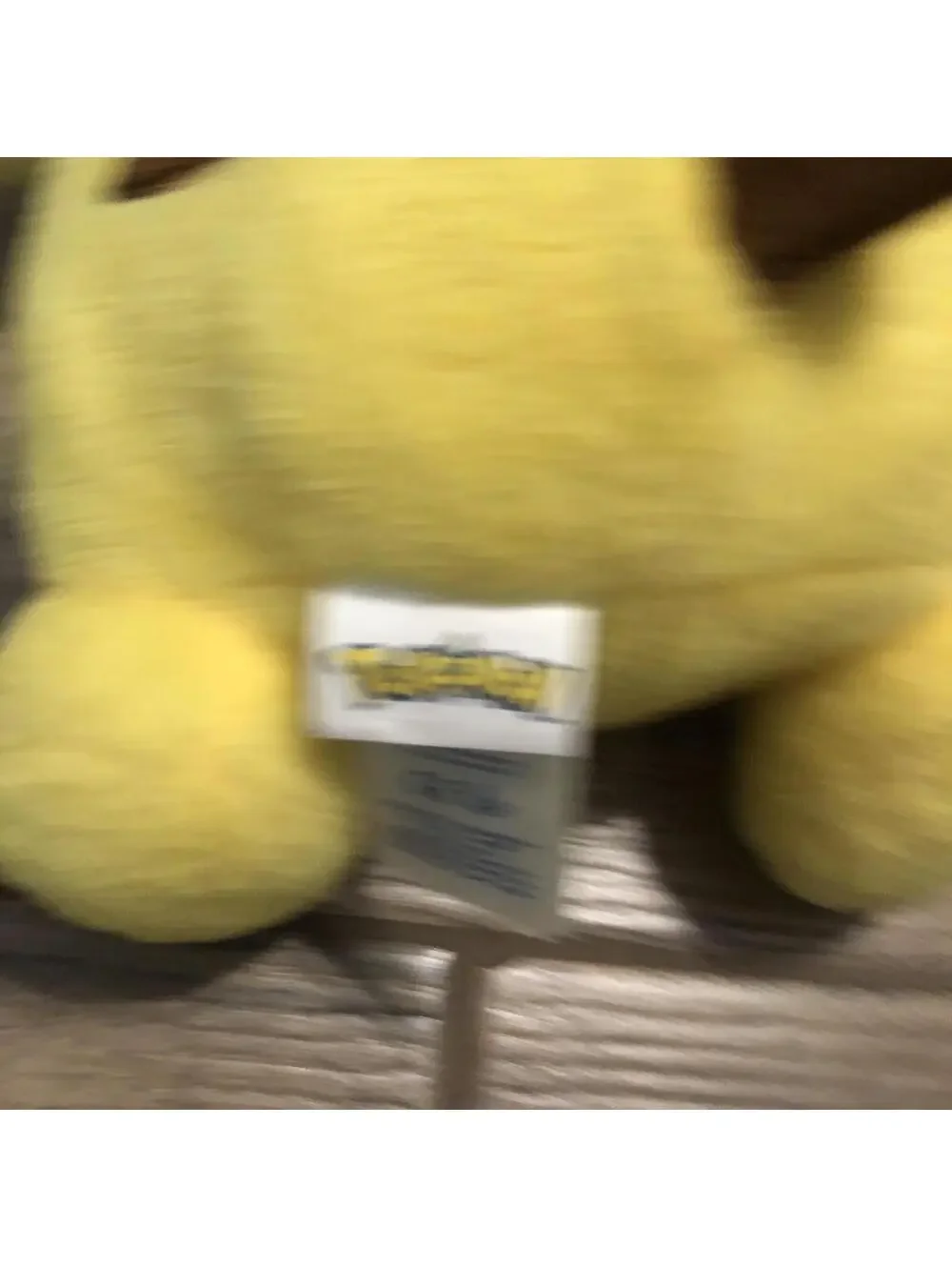 Large Pokemon Pikachu Build A Bear Workshop Yellow‎ Plush Stuffed Toy 16”